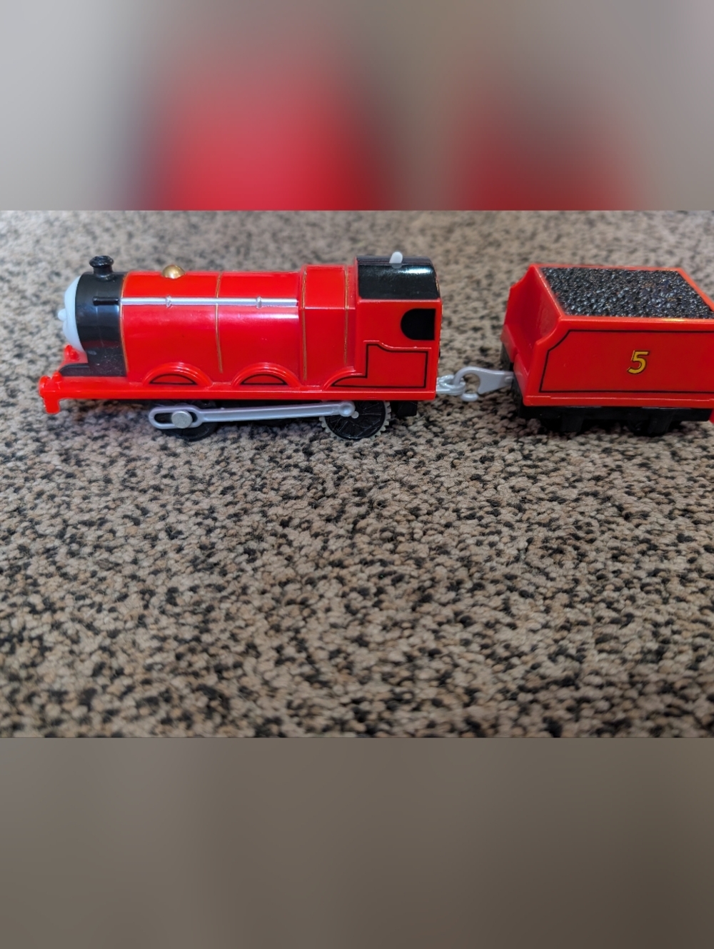 Thomas & Friends Red Engine and Tender Toy